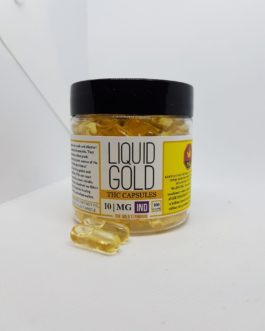 Liquid Gold | THC Capsules | Indica 10mg (sold by pill)