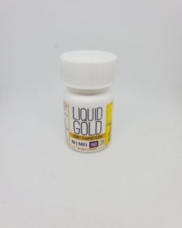 Liquid Gold | THC Capsules | Indica 10mg (10 caps)