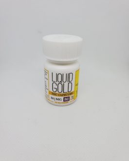 Liquid Gold | THC Capsules | Indica 50mg (10 caps)
