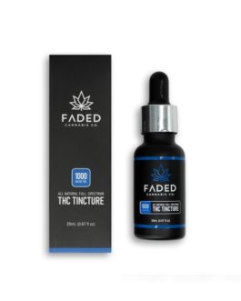 Faded Tinctures | THC Tincture | 1000mg