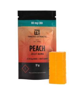 Buy Twisted Extracts CBD Peach Jelly Bomb Online