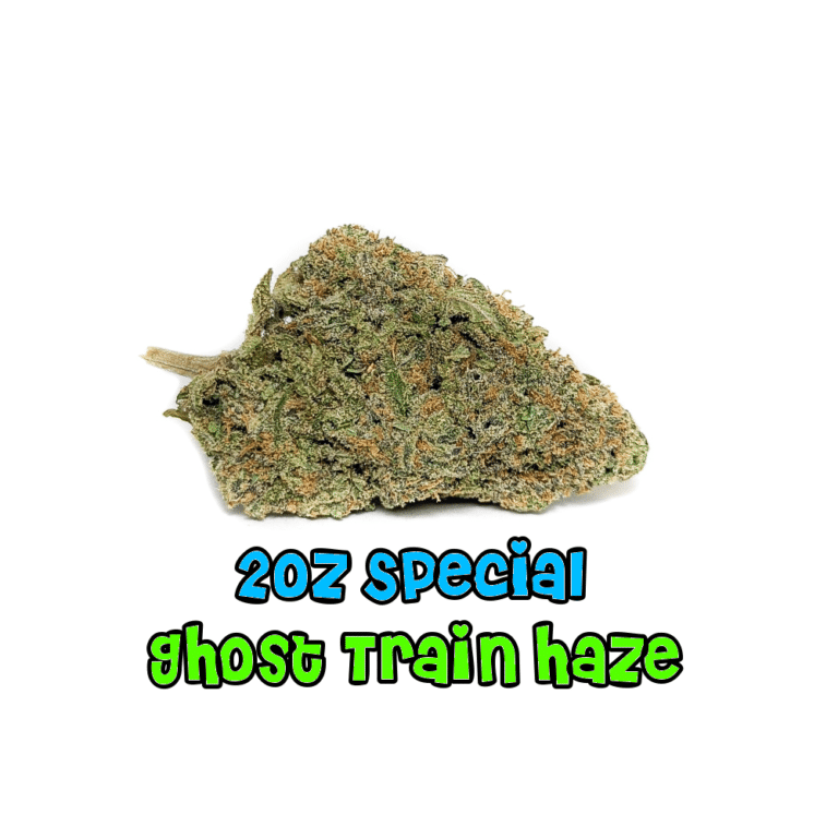 Buy 2 oz Special Ghost Train Haze AAAA Sativa 100 Fresh