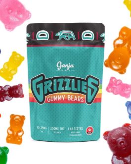 Ganja Edibles | Grizzlies Gummy Bears | Assorted | 350mg