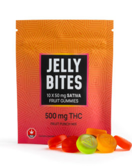 Jelly Bites | Sativa | Fruit Punch Mix | 500mg