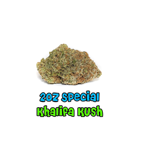Buy 2 oz Special Khalifa Kush AAA+ Hybrid Strain Online 1