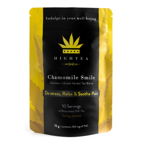 Buy High Tea Chamomile Smile Weed Tea Online