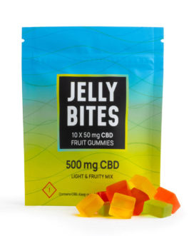 Jelly Bites | CBD | Light & Fruity Mix | 500mg CBD