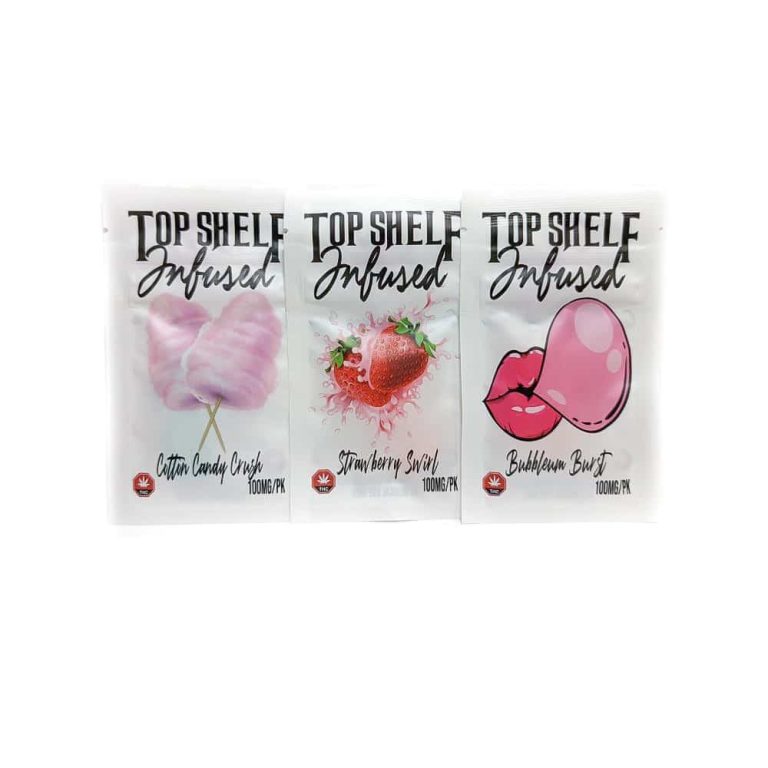 Buy Top Shelf Infused Gummies 100mg Online 1 Online Dispensary