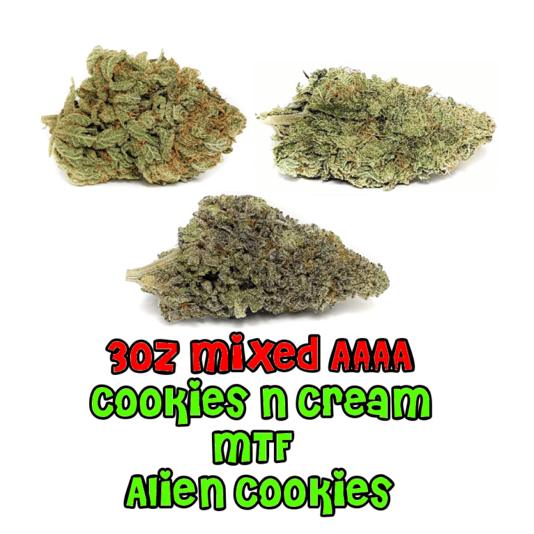 3 oz Mixed AAAA Cookies and Cream MTF Alien Cookies 1 Online