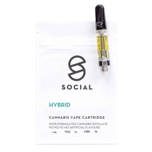 Buy Social Distillate Hybrid Vape Top-Cartridges Online