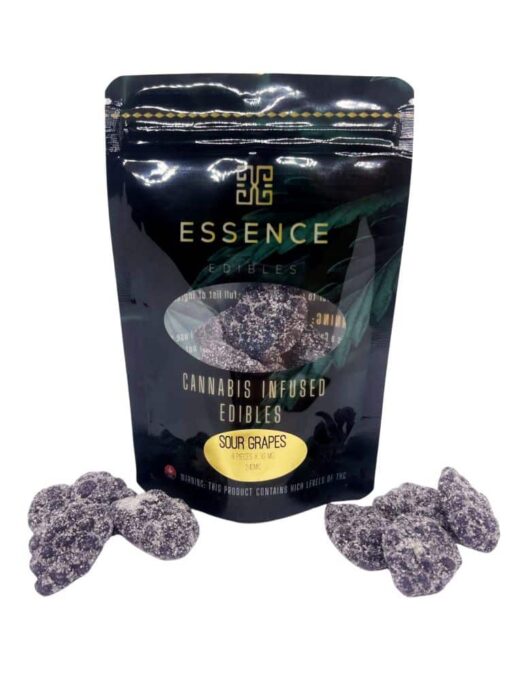 Buy Essence Sour Grapes Cannabis Weed Gummies Online