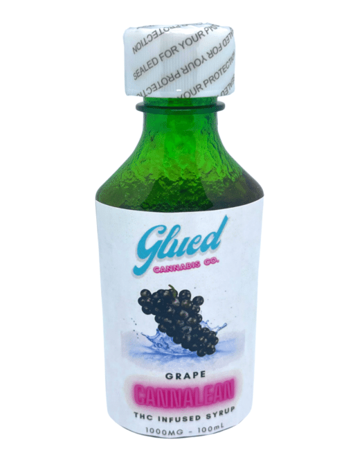 Buy Glued Grape Cannalean THC Infused Syrup Online