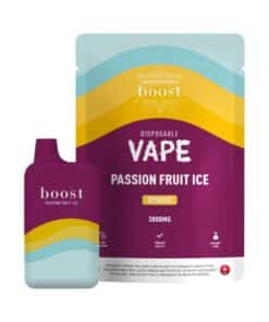 Buy Boost Passion Fruit Ice 3g 3000mg THC Distillate Vape Online