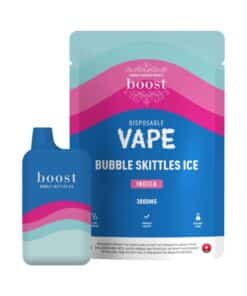 Buy Boost Bubble Skittles Ice 3g 3000mg THC Distillate Vape Online