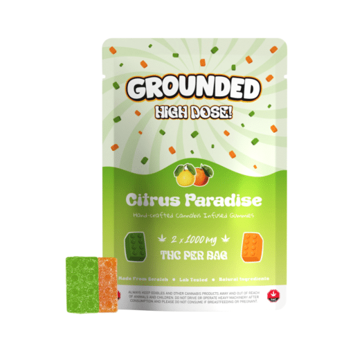 Buy Grounded High Dose Bricks Cannabis Weed Edibles Gummies Online