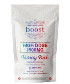 Buy Boost High Dose Gummies Variety Pack 1500mg Cannabis Weed Edibles Gummies Online