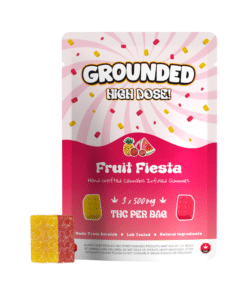 Buy Grounded High Dose Bricks Fruit Fiesta 1500mg Cannabis Weed Edibles Gummies Online