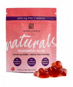 Buy Twisted Extracts Twisted Naturals 200mg Natural Cannabis Weed THC CBD Gummies Online
